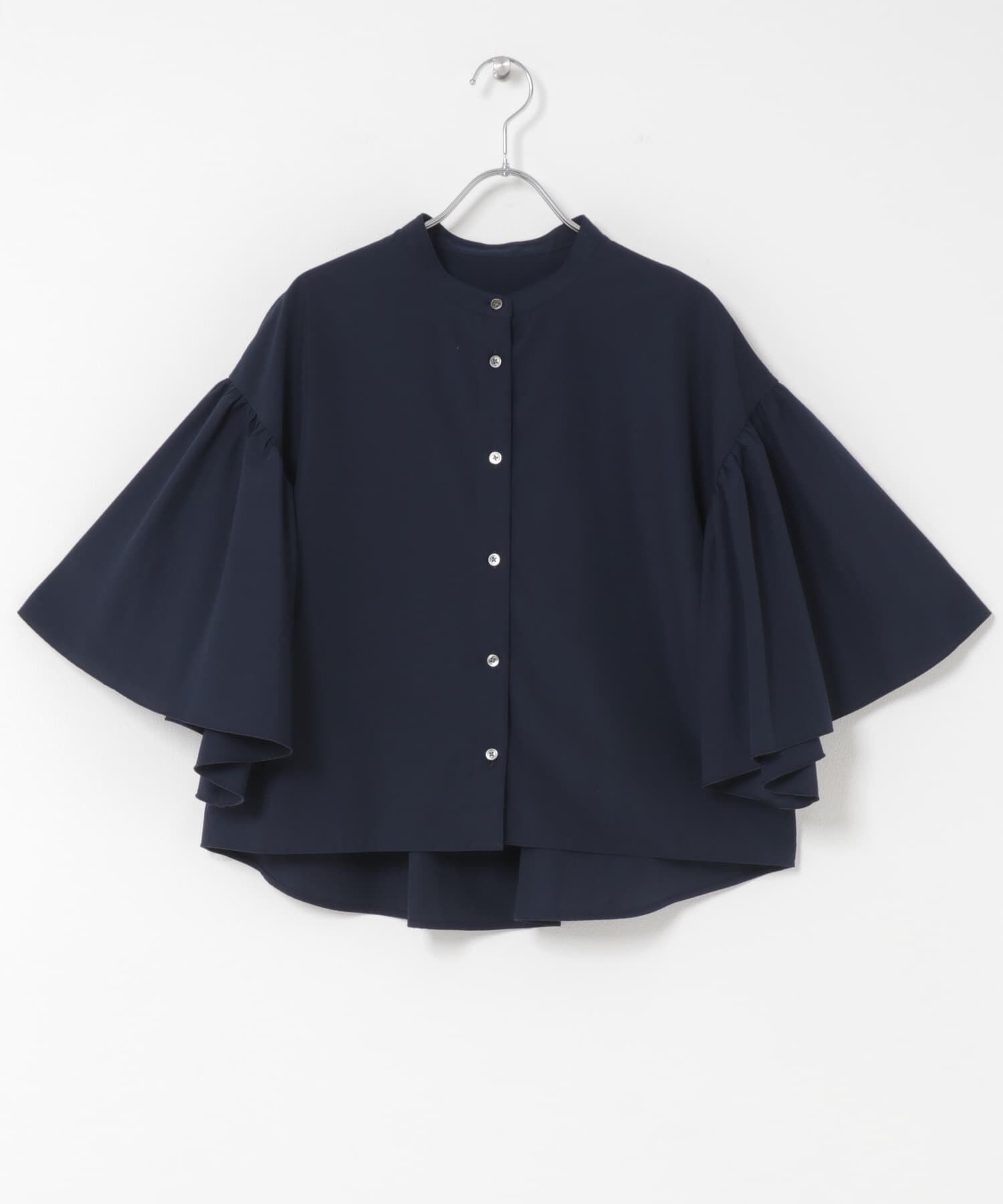 URBAN RESEARCH ROSSO「『一部WEB限定カラー』UVカットウォッシャブルリネン混ブラウス」|シャツ・ブラウス|