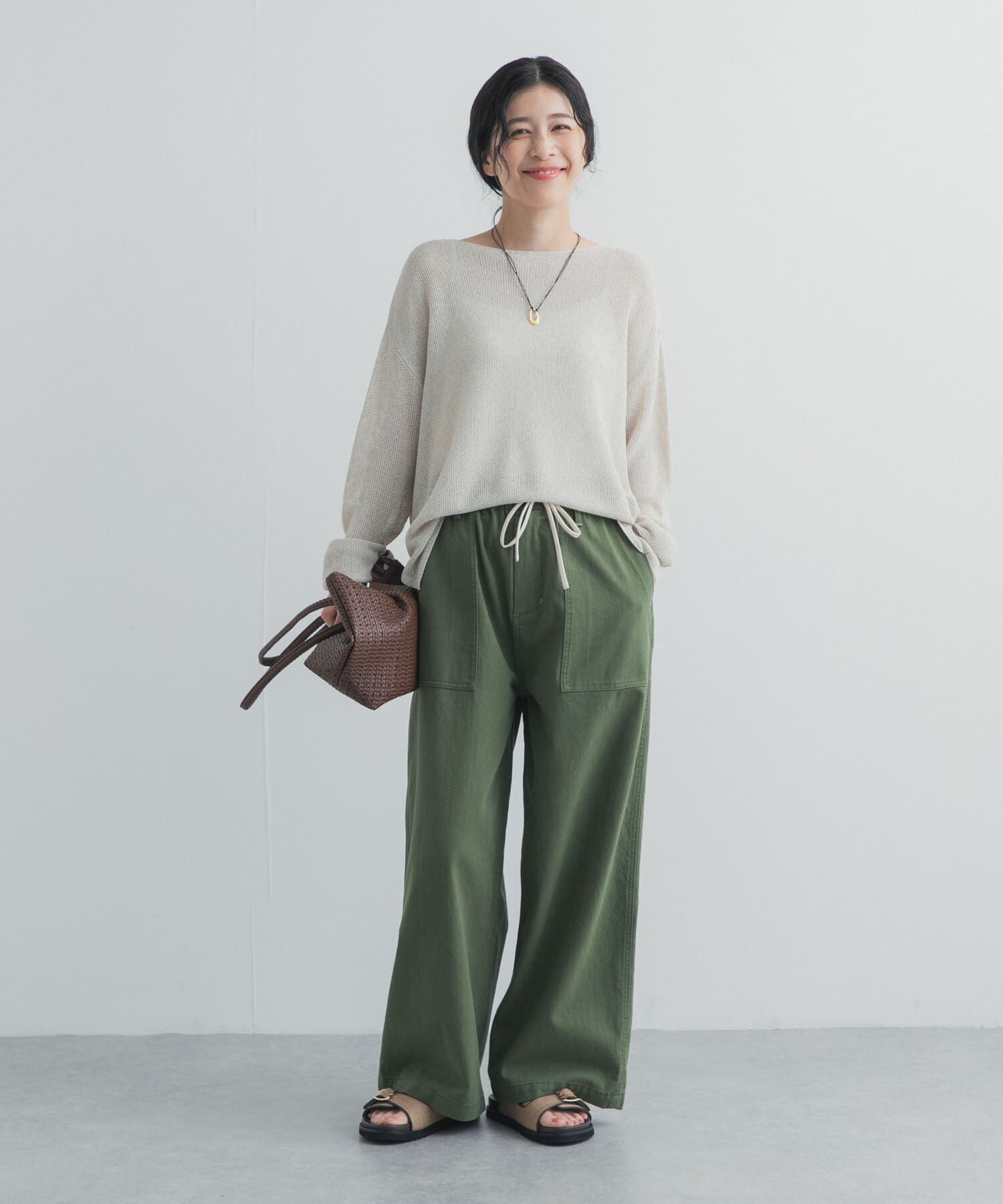 URBAN RESEARCH DOORS「コットンベーカーパンツ」|その他|