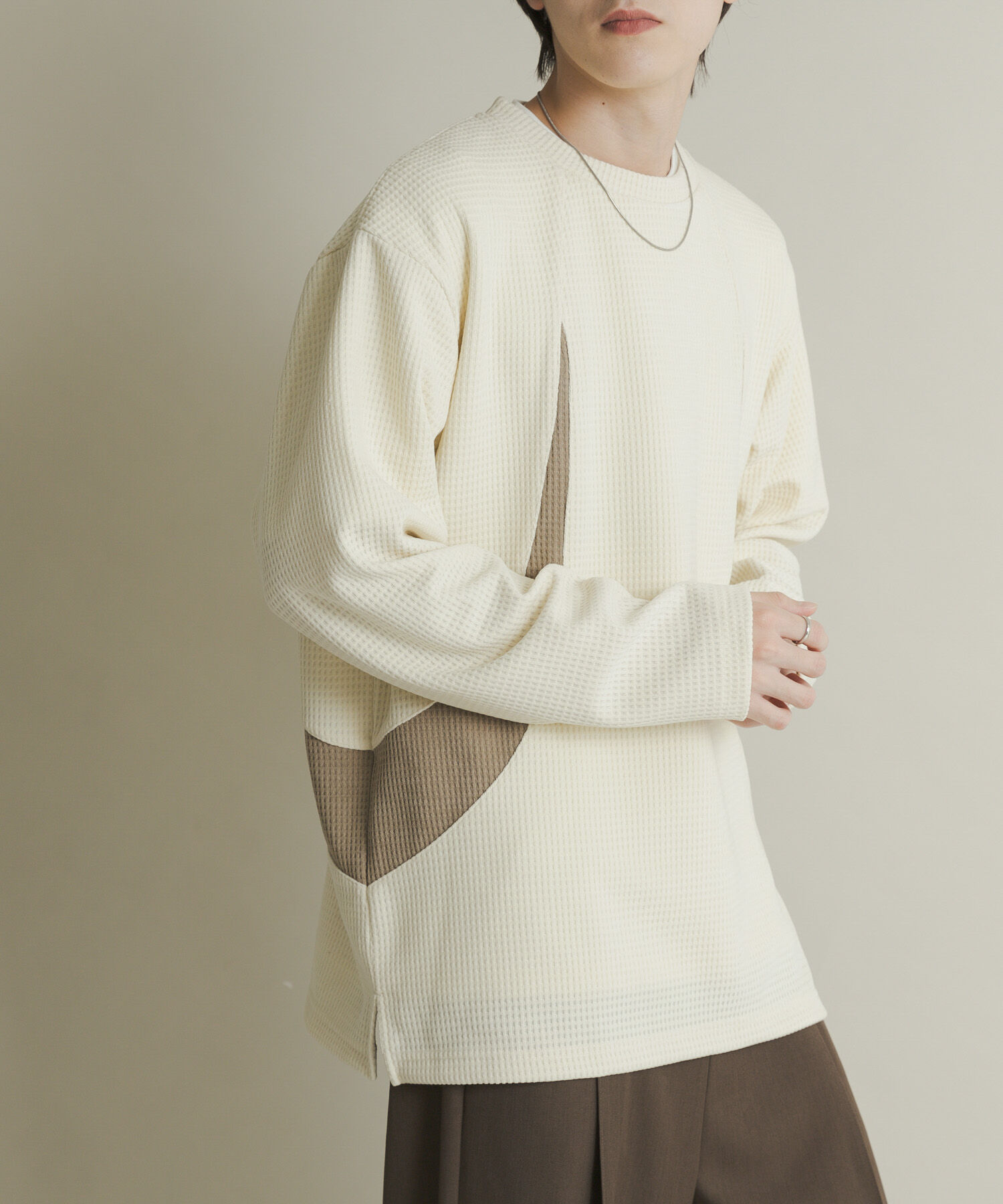 SENSE OF PLACE by URBAN RESEARCH「ヘビーサーマルパターンロングTシャツ」|Tシャツ・カットソー|