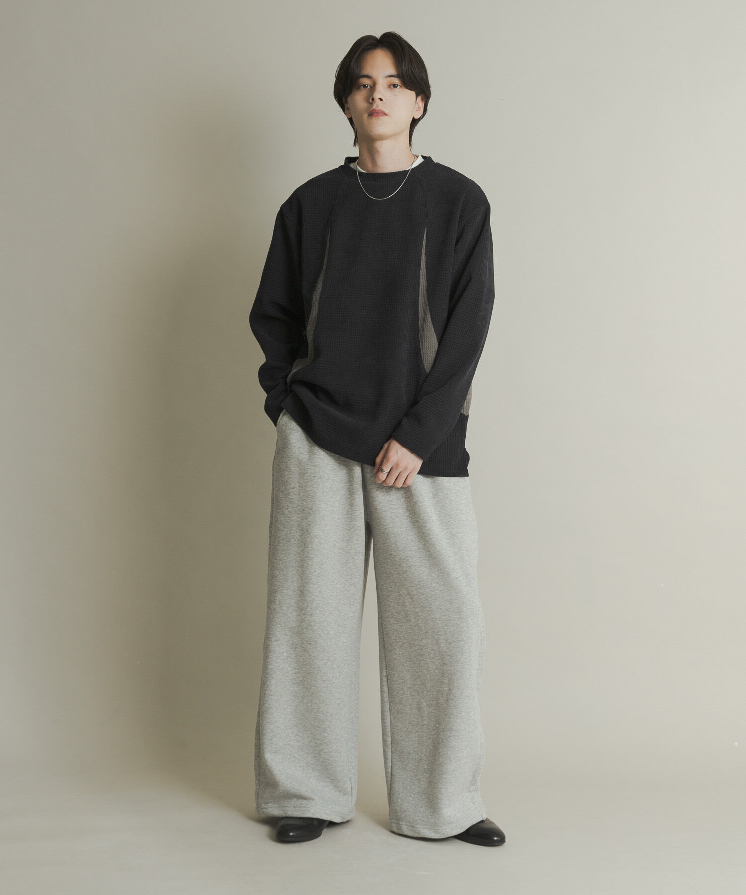 SENSE OF PLACE by URBAN RESEARCH「ヘビーサーマルパターンロングTシャツ」|Tシャツ・カットソー|