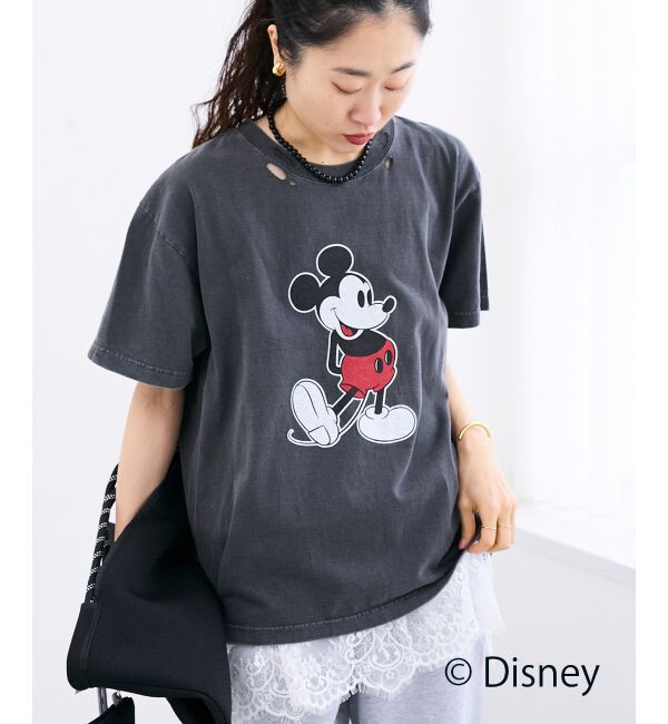  「GOOD ROCK SPEED ヴィンテージミッキーT」|Tシャツ・カットソー|Ｃ／グレー