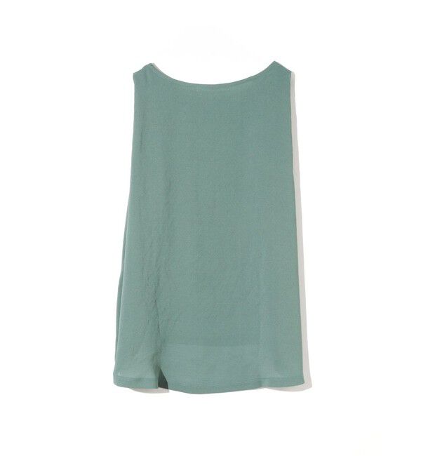 MIDIUMISOLID「MIDIUMISOLID for Ladies ノースリーブタックワイドプルオーバー」|Tシャツ・カットソー|