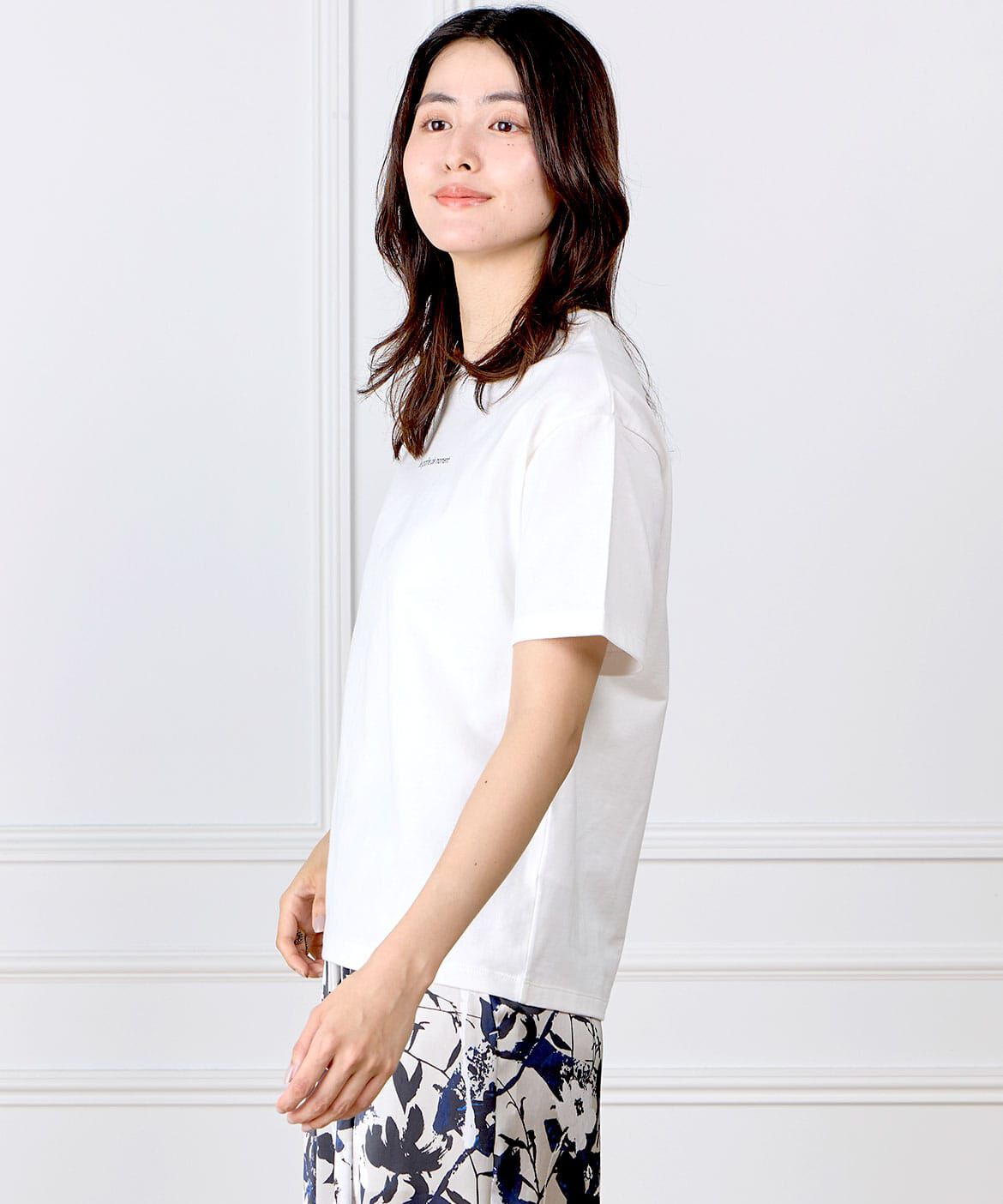 INED「プリントロゴTシャツ」|Tシャツ・カットソー|