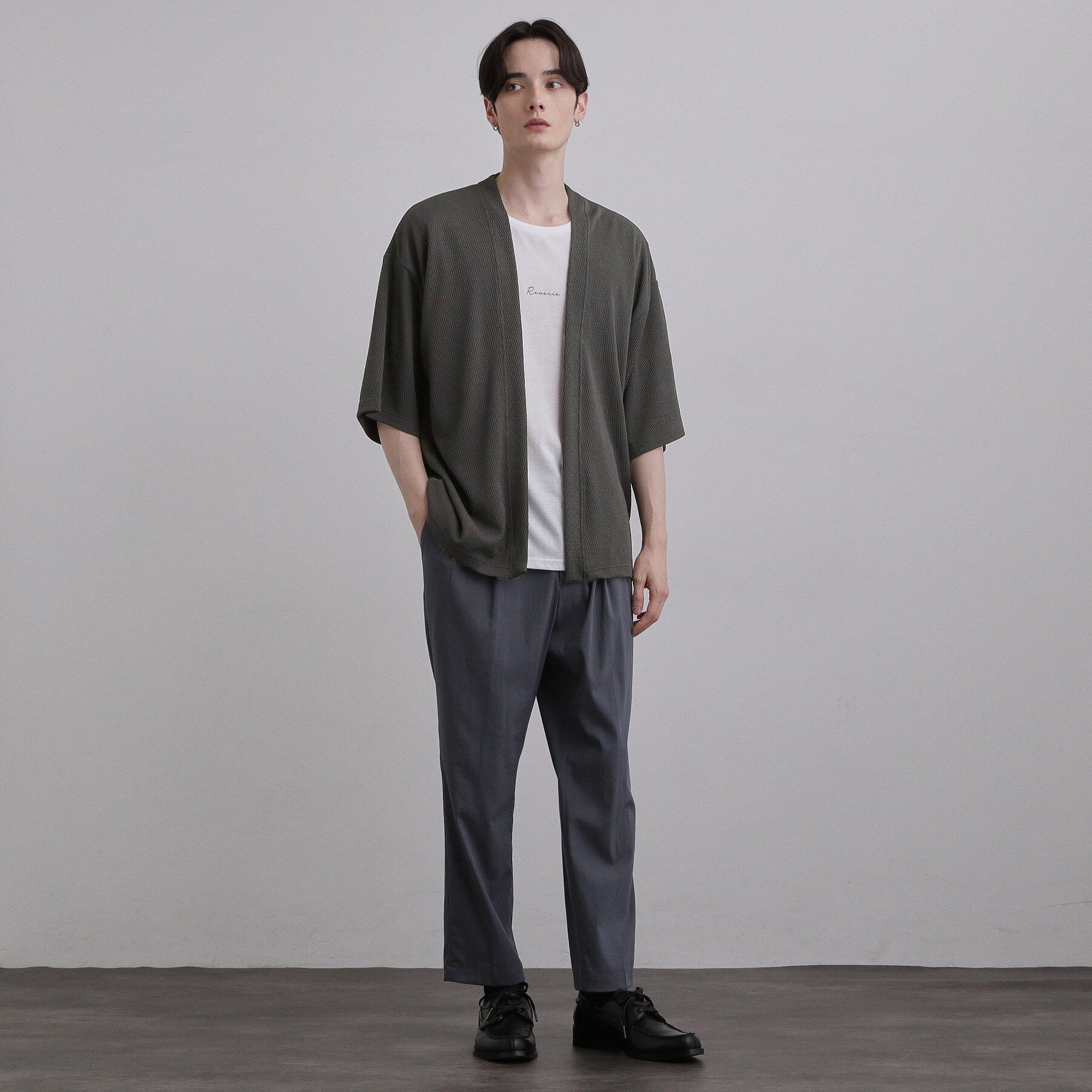tk.TAKEO KIKUCHI「【2点セット】5分袖ボレロアンサンブル」|Tシャツ・カットソー|