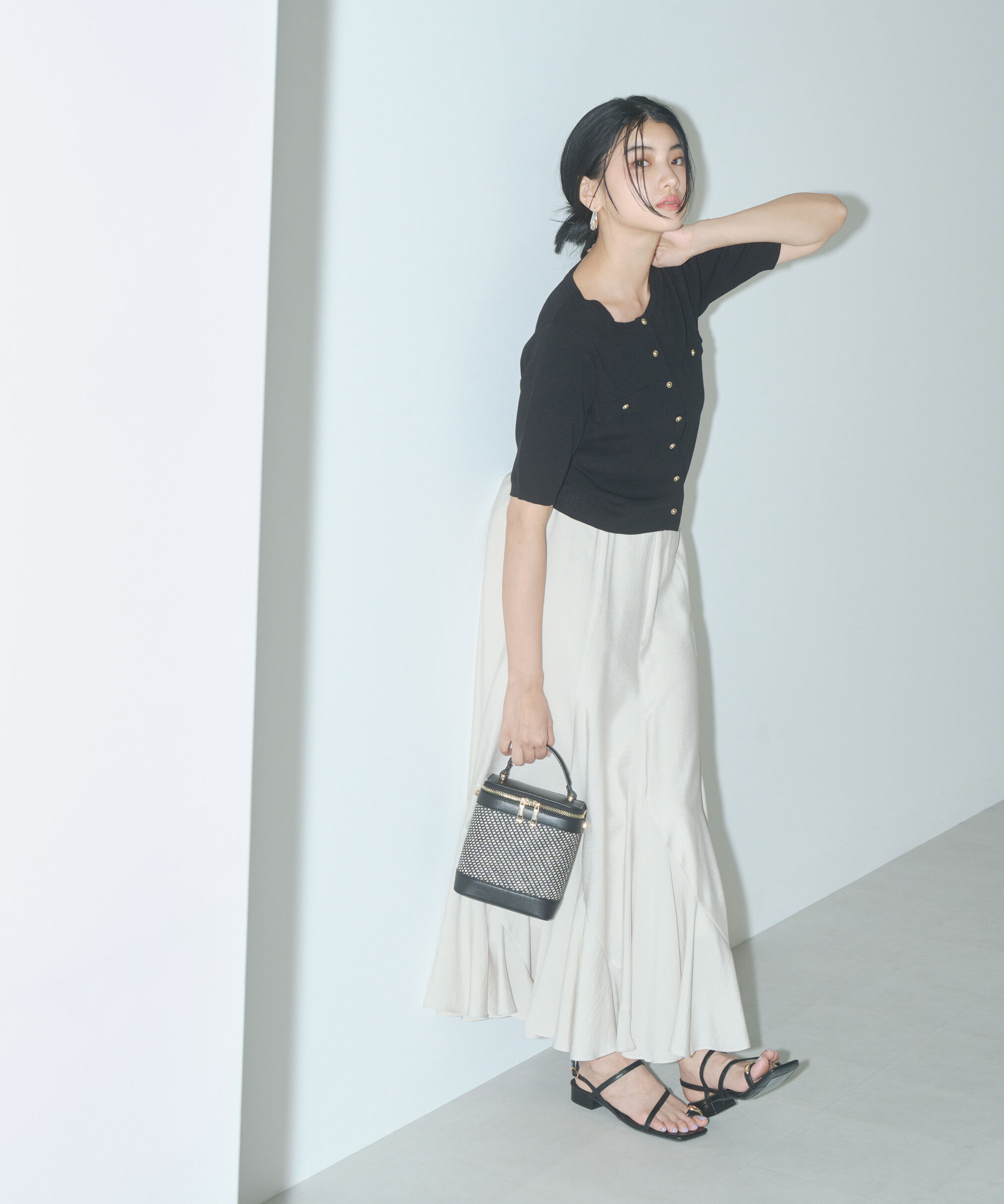 PROPORTION BODY DRESSING「エスカルゴマーメイドフレアスカート」|スカート|