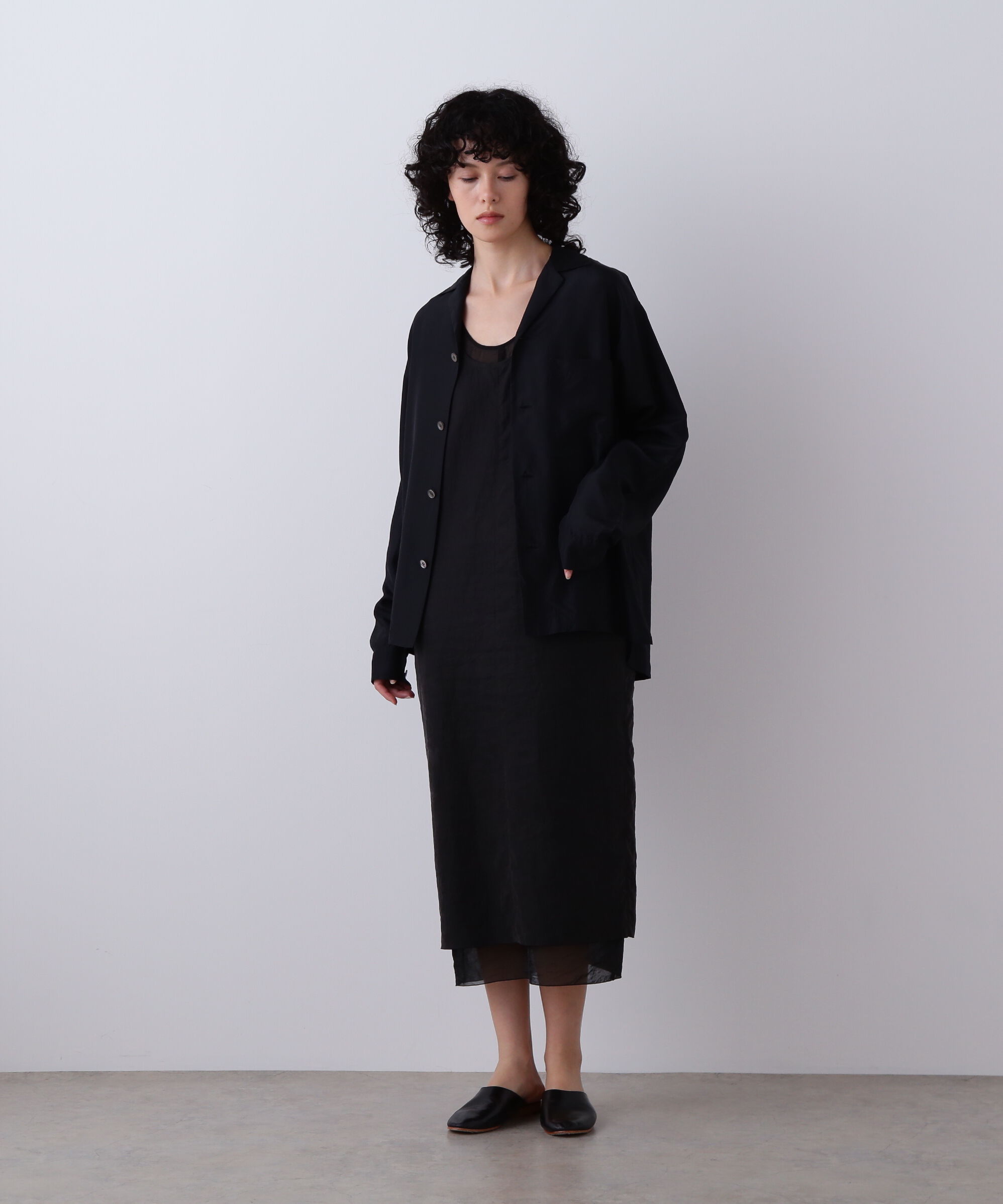YLEVE 「YLEVE / FIBRIL LAYERED ONE PIECE」|ワンピース|