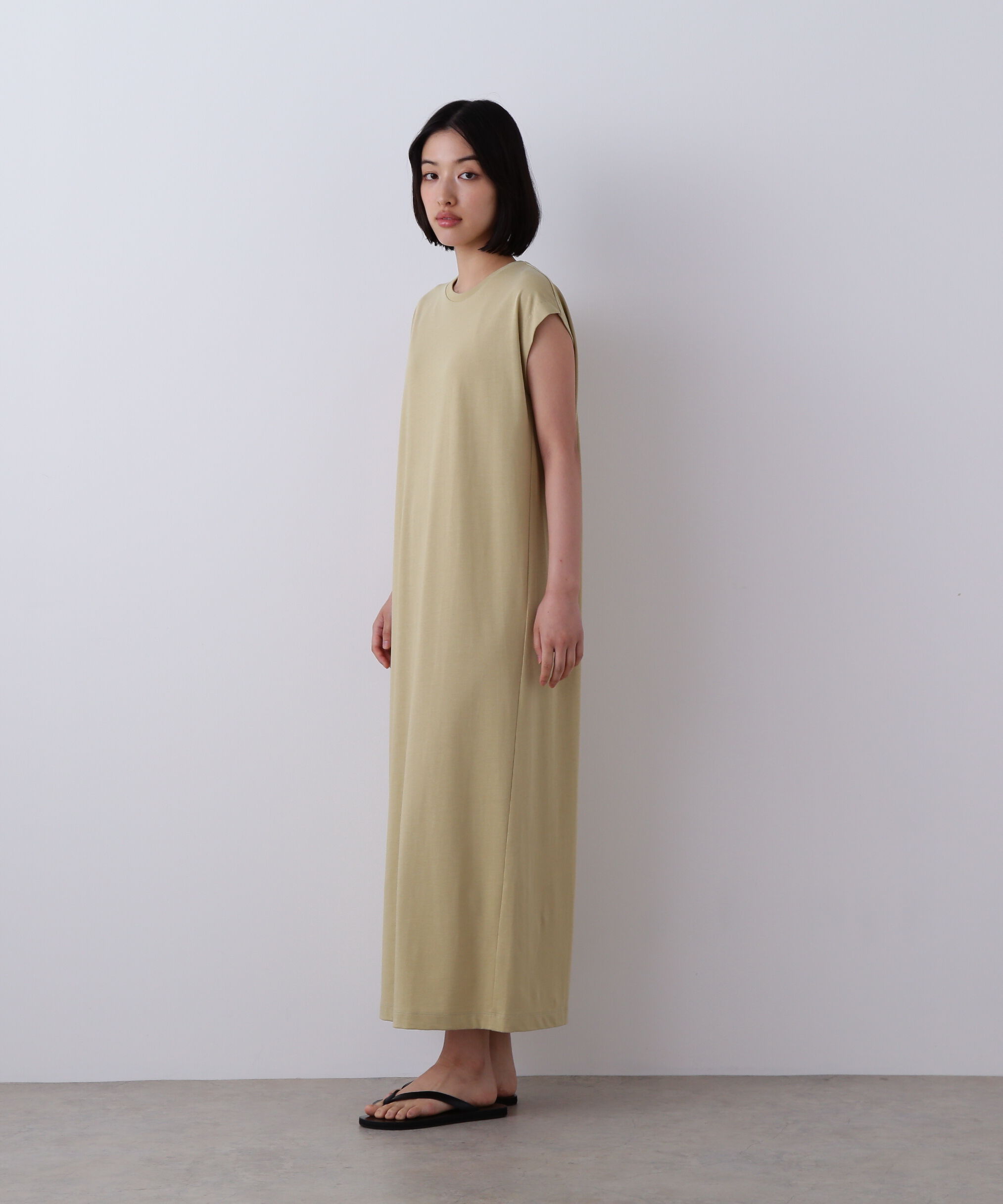 YLEVE 「YLEVE / ORGANIC COTTON BIO SLEEVELESS ONE PIECE」|ワンピース|