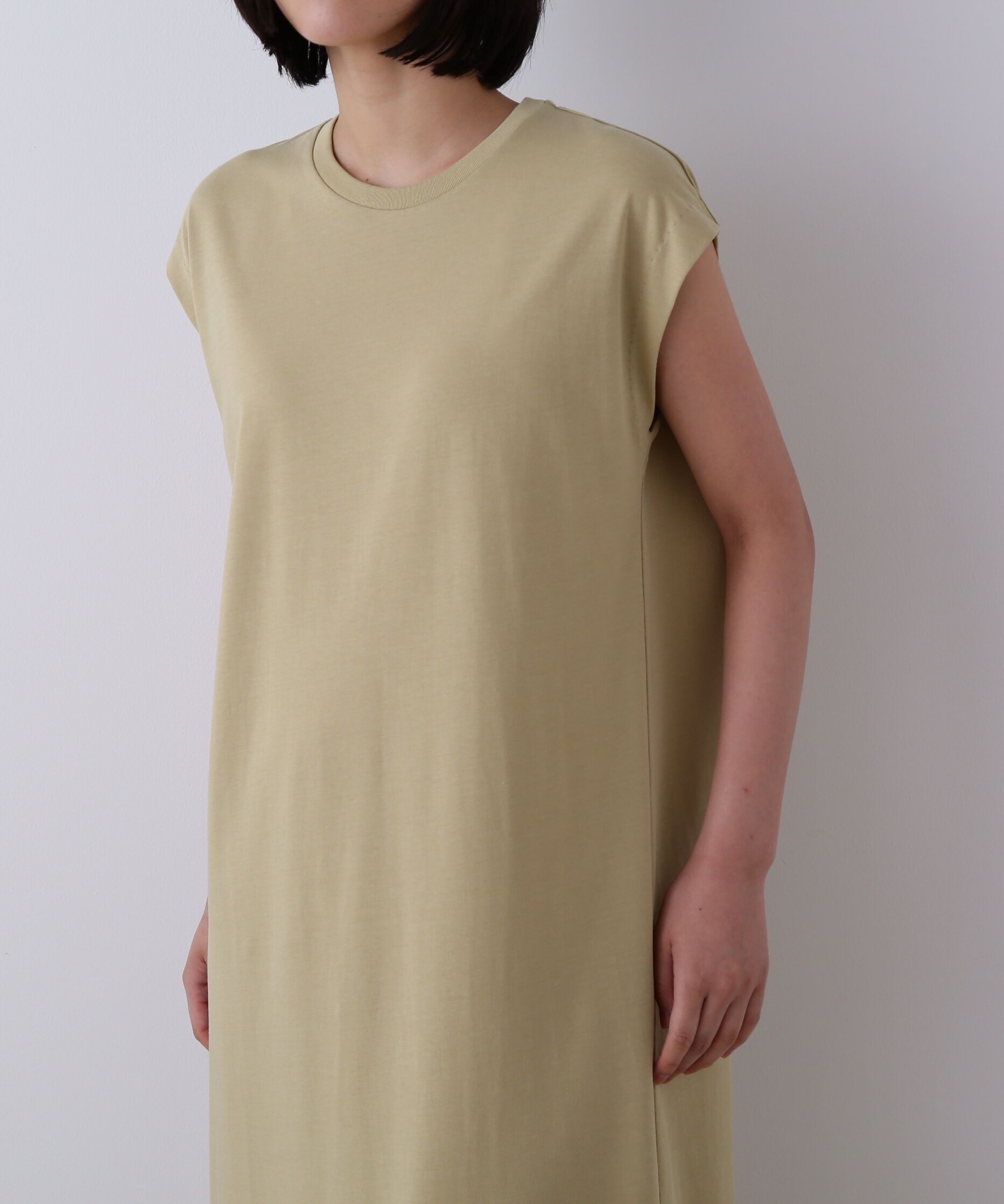 YLEVE 「YLEVE / ORGANIC COTTON BIO SLEEVELESS ONE PIECE」|ワンピース|