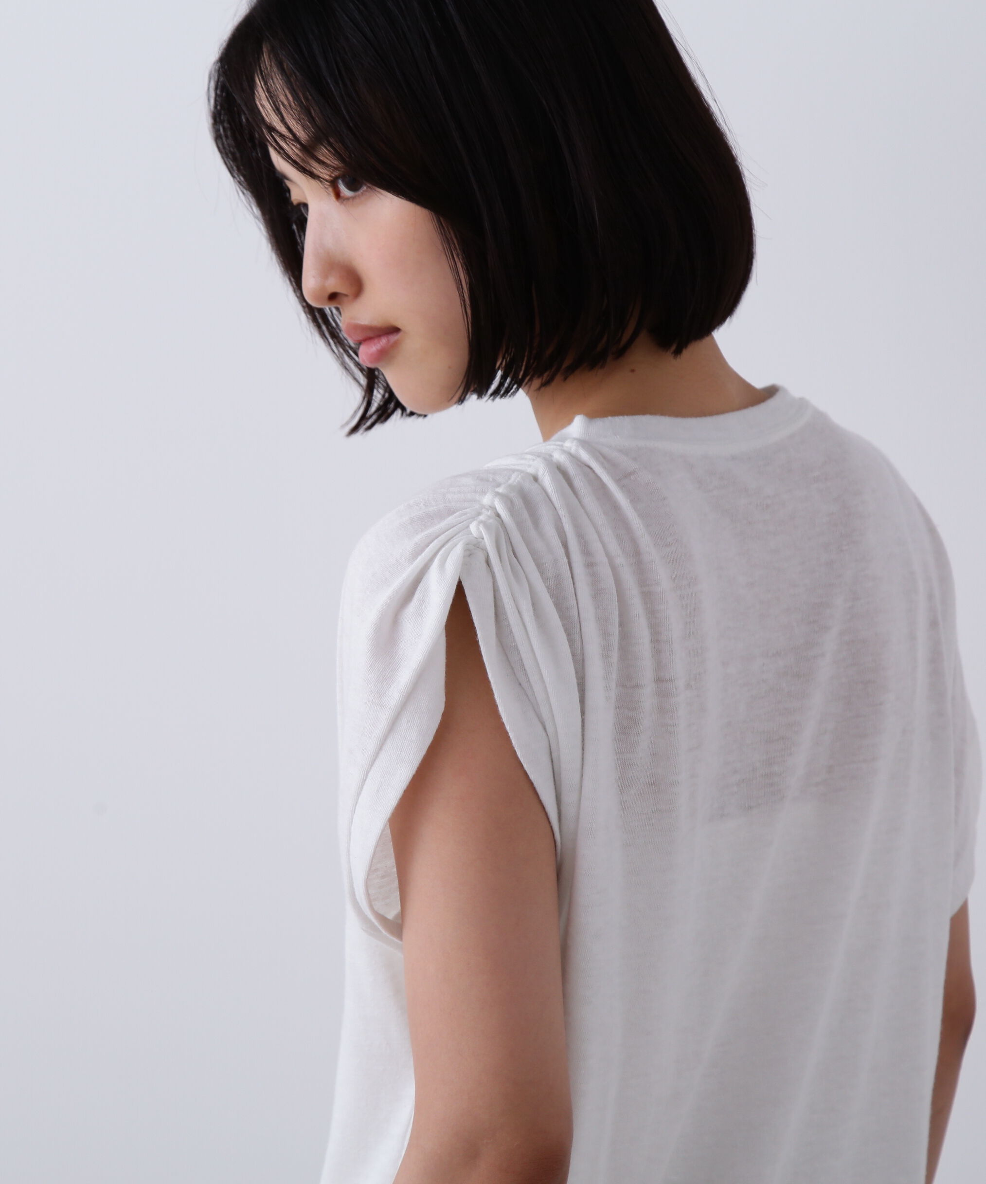 YLEVE 「YLEVE / TETRON COTTON SLUB YARN JERSEY SLEEVELESS PULLOVER」|Tシャツ・カットソー|