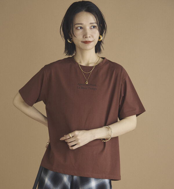 Doux archives「チビロゴプリントＴＥＥ」|Tシャツ・カットソー|