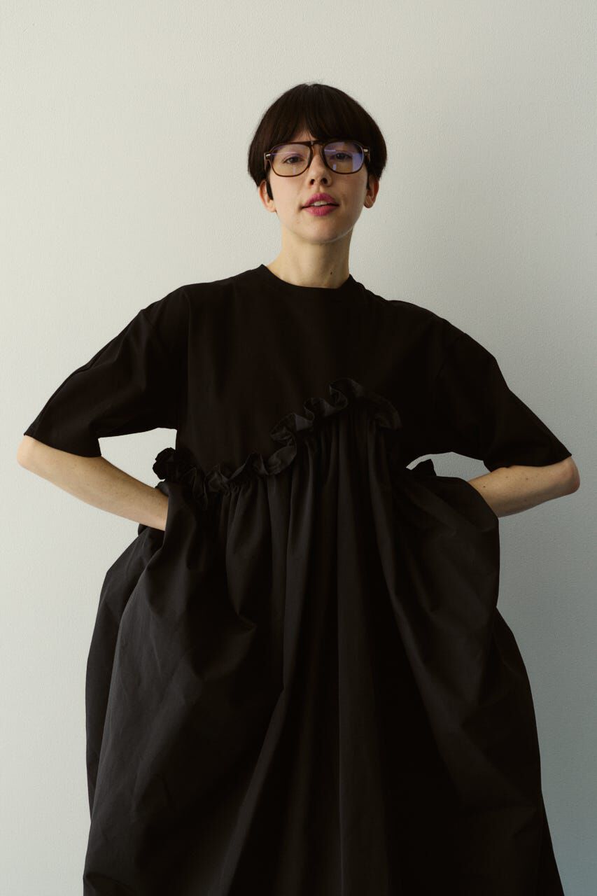 HeRIN.CYE「Wave frill cut  dress」|ワンピース|