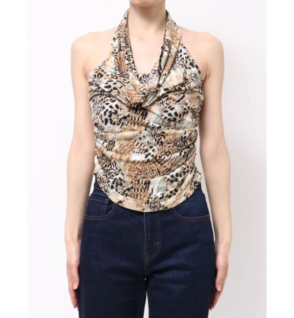 EVRIS「ネックレスホルターネックトップス」|キャミソール|