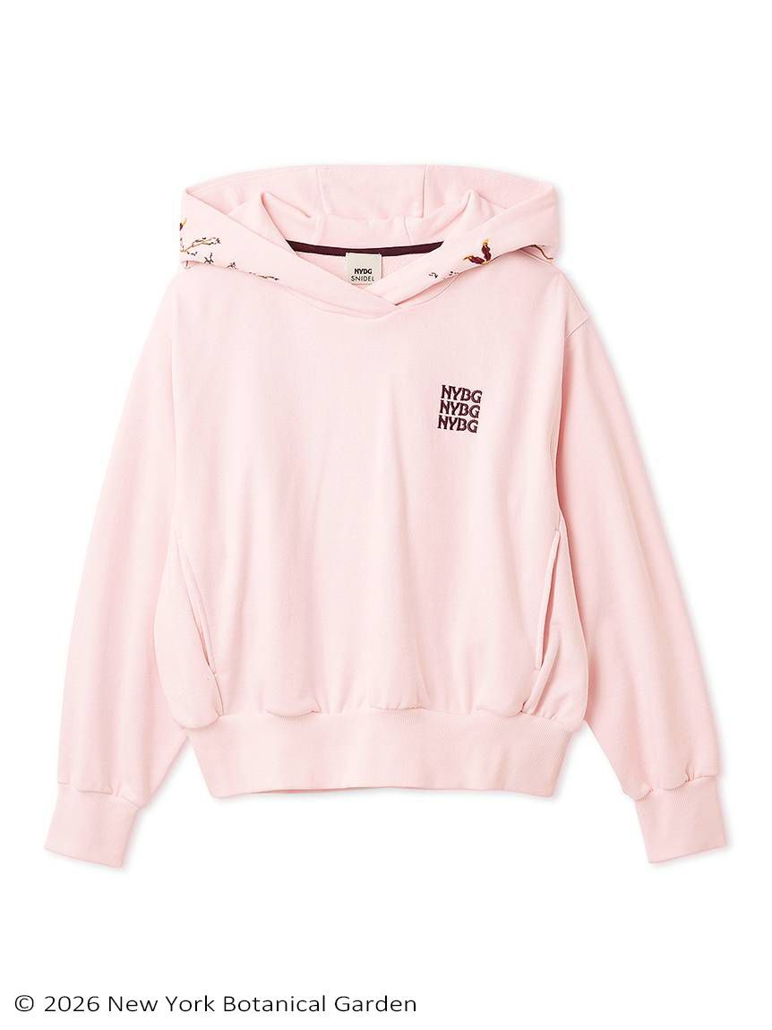 SNIDEL「NYBG エンブロイダリーフーディー」|パーカー|