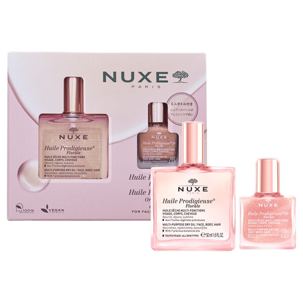 ニュクス「ニュクス プロディジュー フローラル グロウ セット (50mL、10mL)」|キット・セット|