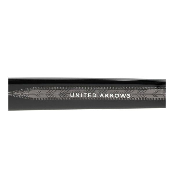  「Zoff｜UNITED ARROWS ボストン型｜サングラス ユナイテッドアローズ｜カラーレンズ｜黒縁 ｜UVカット」|サングラス|