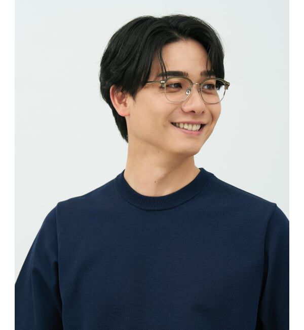  「Zoff｜ADAM ET ROPE' ウェリントン型 メガネ | サーモント 軽量 伊達メガネ おしゃれ レンズ交換券付」|メガネ|