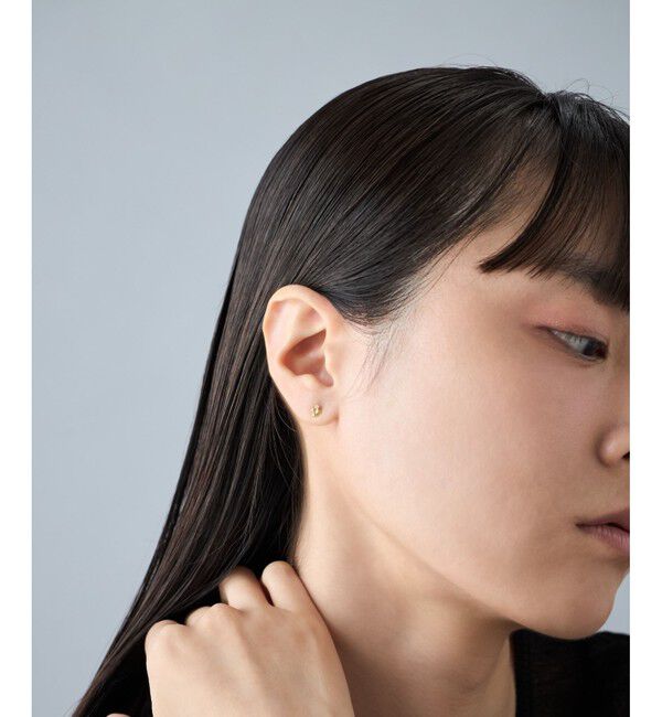 Jouete「K10YG ダイヤモンド ピアス」|ピアス|