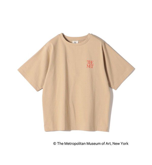 SHIPS Colors 「SHIPS Colors:THE MET コラボ ロートレック バックプリント Tシャツ」|Tシャツ・カットソー|ベージュ