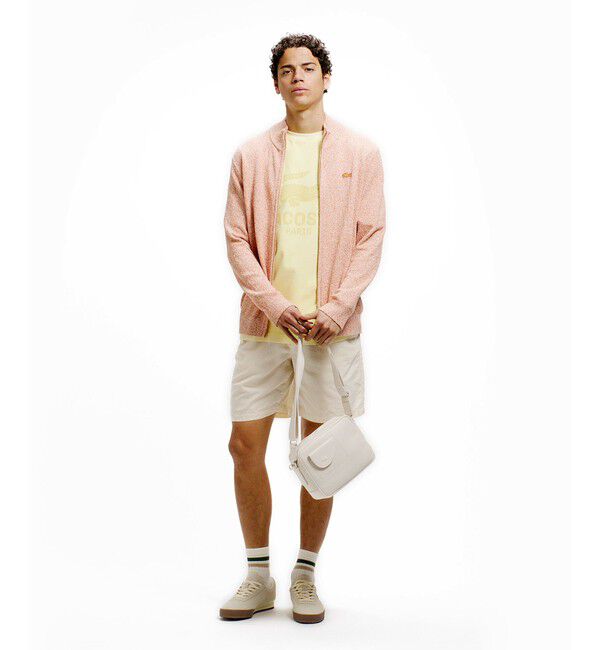 LACOSTE「ブークレー スタンドジップニットカーディガン」|カーディガン|