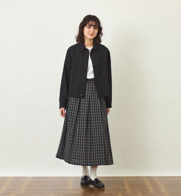 MACKINTOSH PHILOSOPHY「GREY LABEL ボイルチェックタックスカート」|スカート|