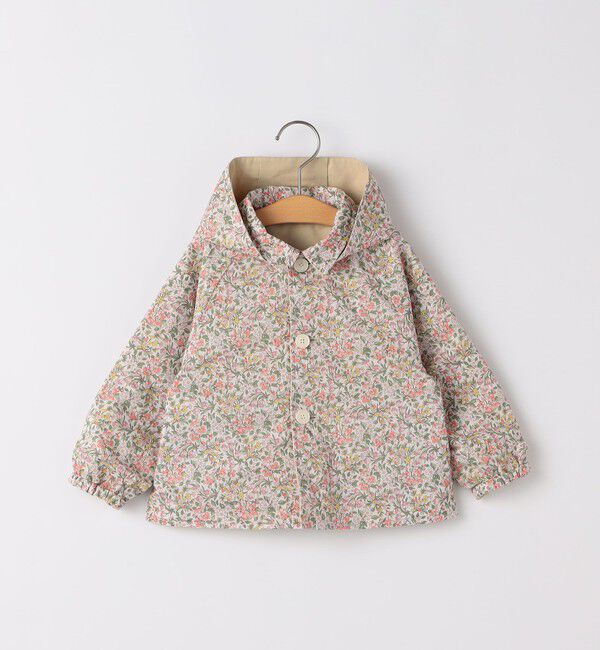 SHIPS KIDS「SHIPS KIDS:80～90cm / リバティ リバーシブル フード コート」|その他|