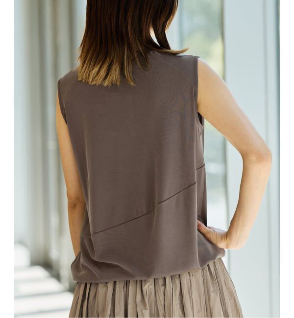 IENA LA BOUCLE「IENA LA BOUCLE ドレープカットソー」|Tシャツ・カットソー|