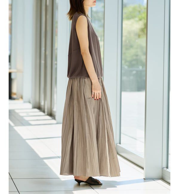 IENA LA BOUCLE「IENA LA BOUCLE ドレープカットソー」|Tシャツ・カットソー|