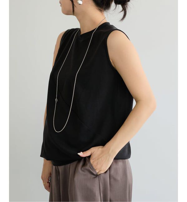 IENA LA BOUCLE「IENA LA BOUCLE ドレープカットソー」|Tシャツ・カットソー|