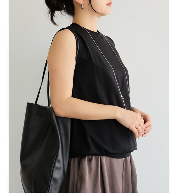 IENA LA BOUCLE「IENA LA BOUCLE ドレープカットソー」|Tシャツ・カットソー|