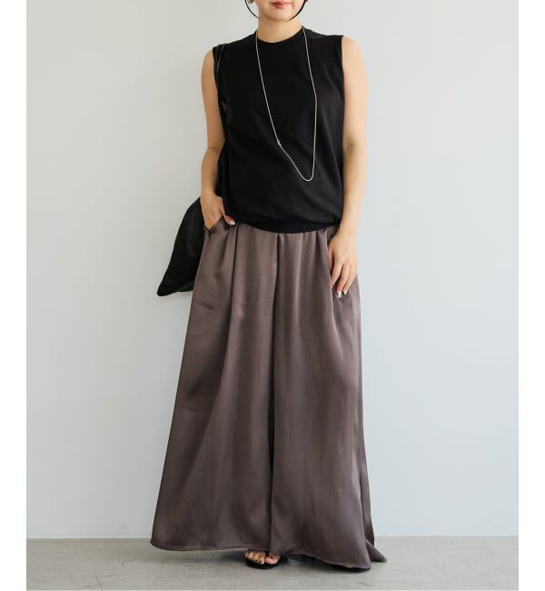 IENA LA BOUCLE「IENA LA BOUCLE ドレープカットソー」|Tシャツ・カットソー|
