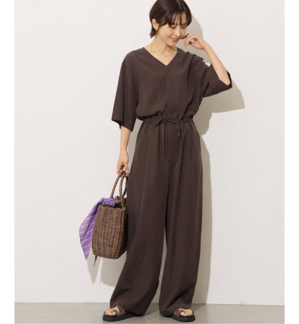 JOURNAL STANDARD relume「Vネックオールインワン」|オールインワン|