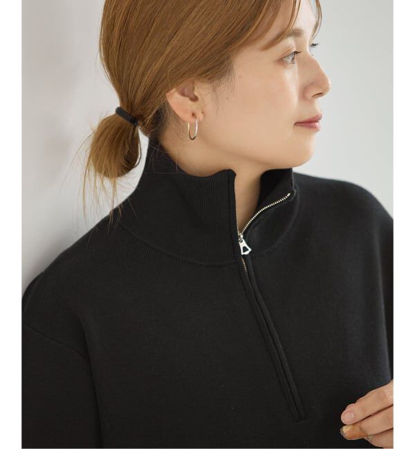 JOURNAL STANDARD「《WEB限定予約》ウォッシャブルTEXBRID ハーフZIP」|ニット・セーター|