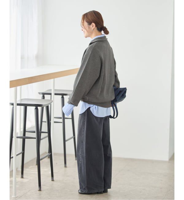 JOURNAL STANDARD「《WEB限定予約》ウォッシャブルTEXBRID ハーフZIP」|ニット・セーター|