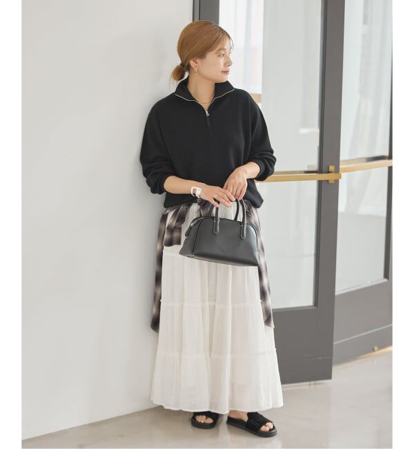 JOURNAL STANDARD「《WEB限定予約》ウォッシャブルTEXBRID ハーフZIP」|ニット・セーター|