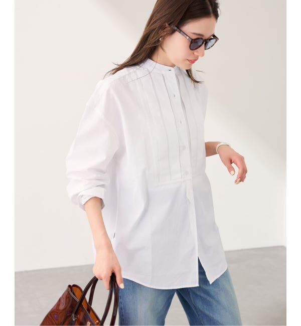 FRAMeWORK「SEEALL/シーオール OVERSIZED TAXIDO SHIRTS」|シャツ・ブラウス|