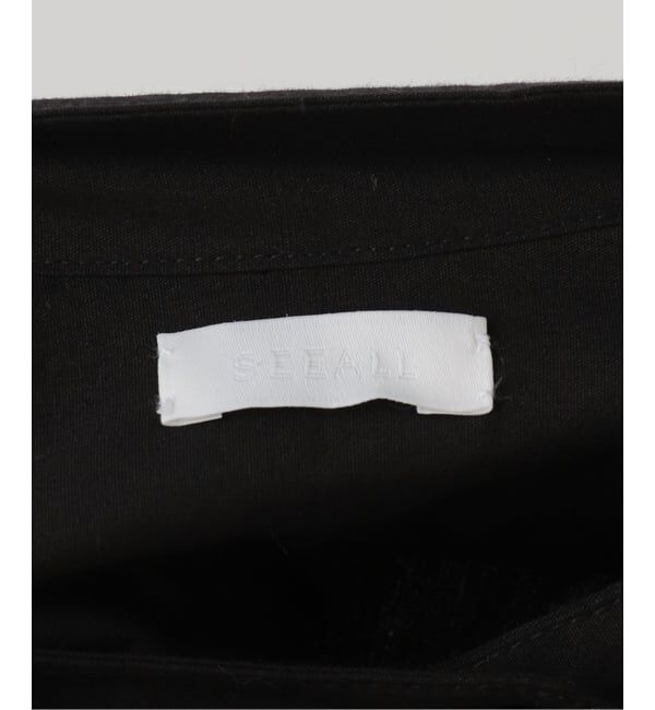 FRAMeWORK「SEEALL/シーオール OVERSIZED TAXIDO SHIRTS」|シャツ・ブラウス|