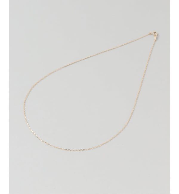 Lilas by Spick&Span「アンカーチェーン38cmネックレス K10」|ネックレス|
