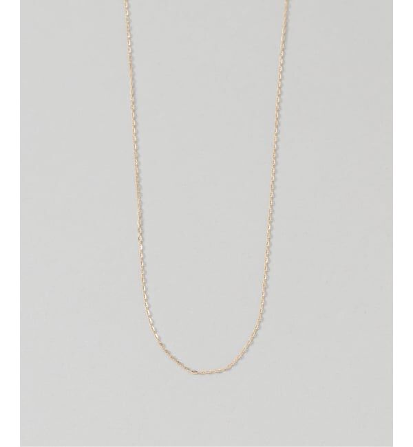 Lilas by Spick&Span「アンカーチェーン38cmネックレス K10」|ネックレス|