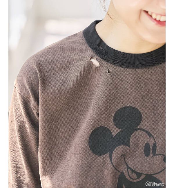 Spick and Span「《別注》GOOD ROCK SPEED / ダメージ / ミッキー / リンガーT」|Tシャツ・カットソー|