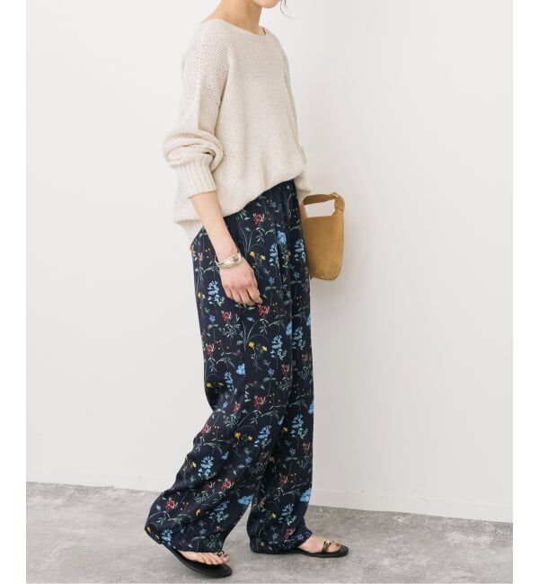 Spick and Span「《追加》TICCA / ティッカ 別注フラワープリントパンツ」|その他|