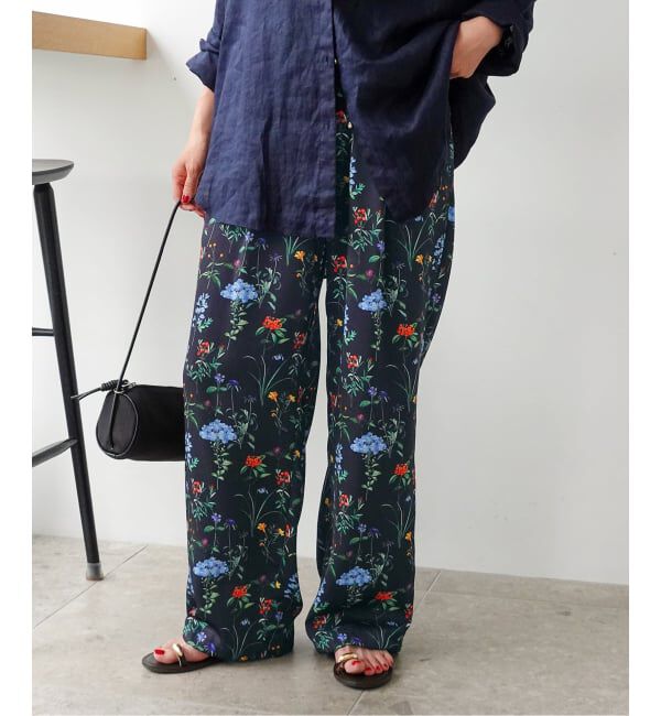 Spick and Span「《追加》TICCA / ティッカ 別注フラワープリントパンツ」|その他|