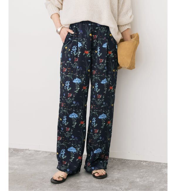 Spick and Span「《追加》TICCA / ティッカ 別注フラワープリントパンツ」|その他|