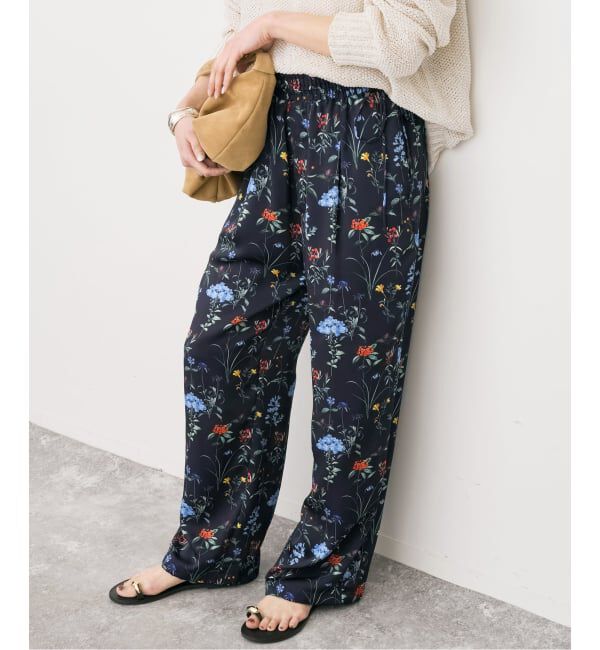 Spick and Span「《追加》TICCA / ティッカ 別注フラワープリントパンツ」|その他|