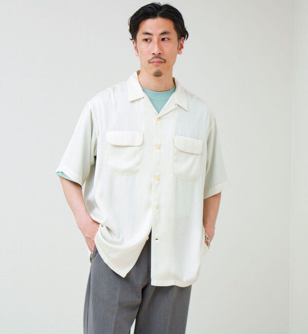 GLOSTER「【PENDLETON/ペンドルトン】Open Collar Shirt」|シャツ・ブラウス|