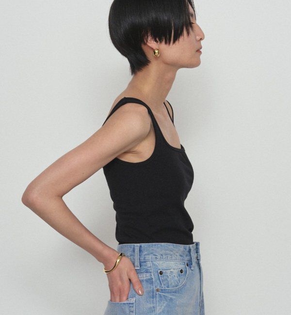  「【earthy_/アーシー】アシメタンク」|Tシャツ・カットソー|