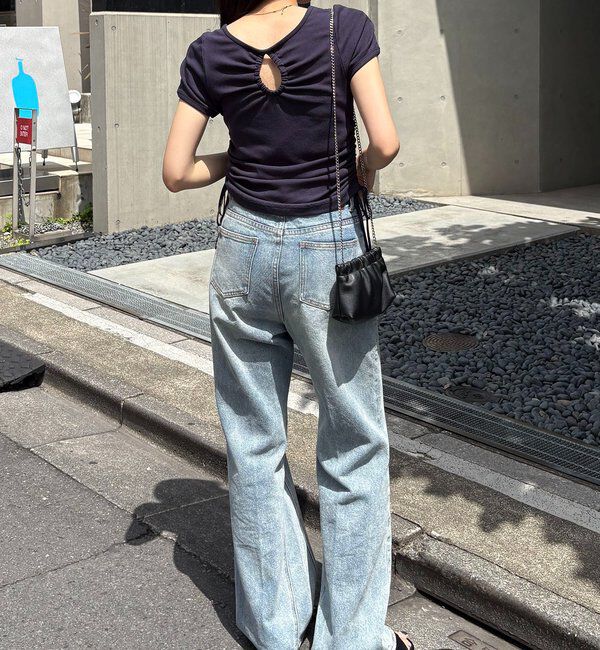  「スクエアネックドロストT」|Tシャツ・カットソー|