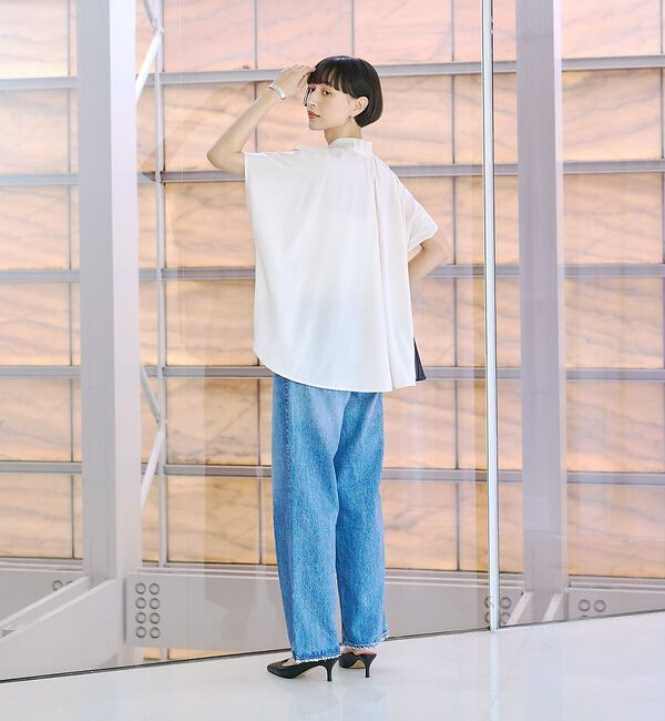 Rouge vif「ボウタイドルマンブラウス【予約】」|シャツ・ブラウス|