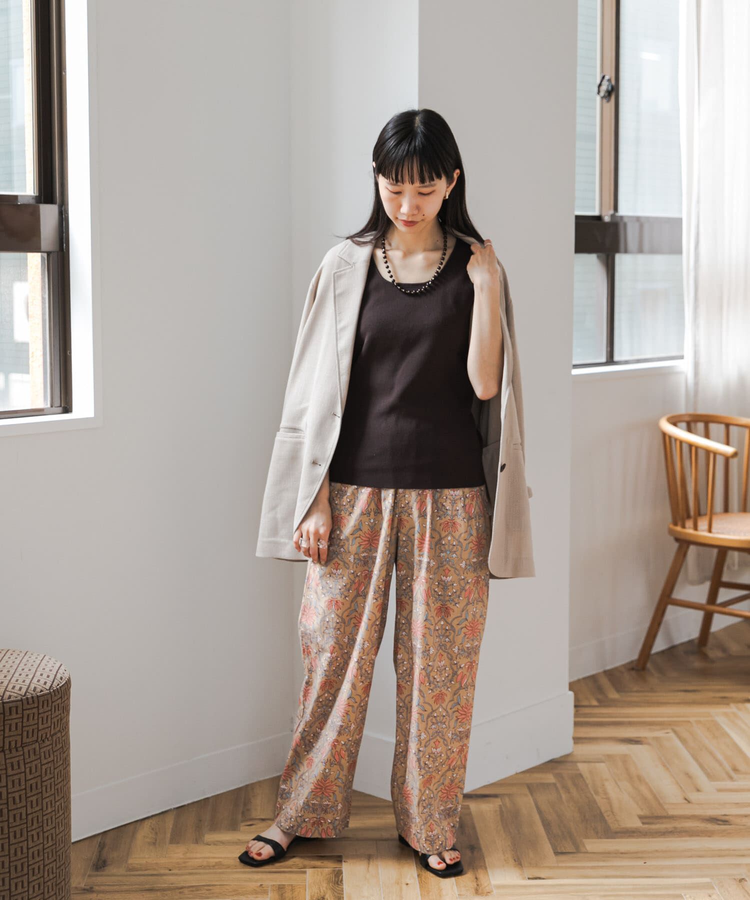 URBAN RESEARCH DOORS「アソートプリントイージーパンツ」|その他|