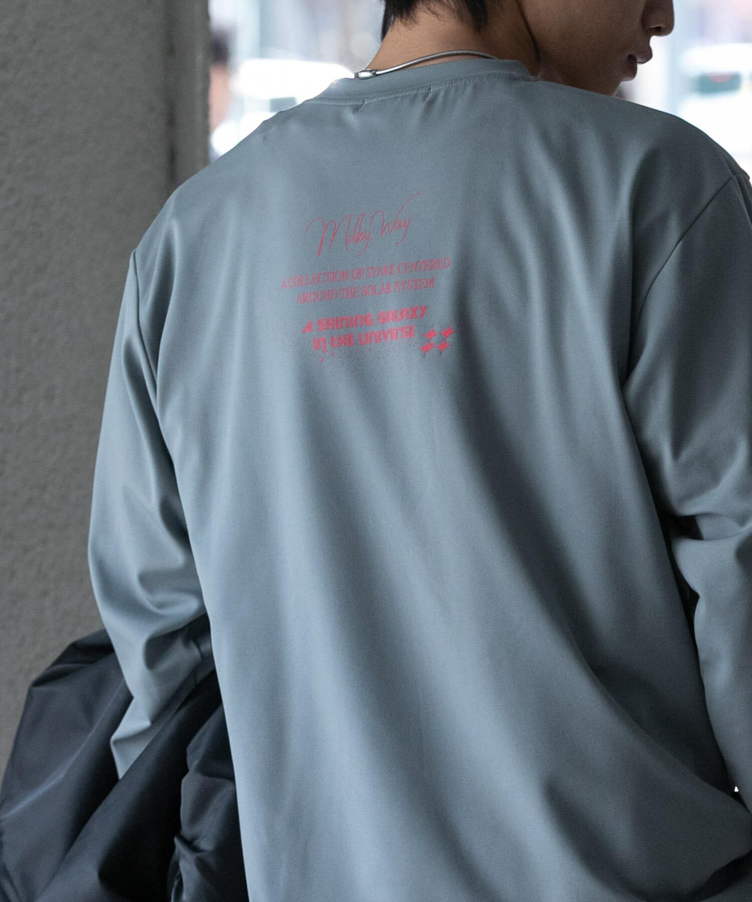 SENSE OF PLACE by URBAN RESEARCH「Galaxy Graphic Long-Sleeve T-shirts」|Tシャツ・カットソー|