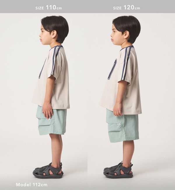 UNITED ARROWS green label relaxing「【WEB限定】ナンバープリント Tシャツ/ キッズ 100cm-160cm」|Tシャツ・カットソー|